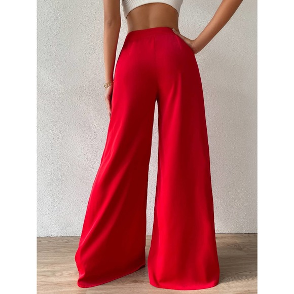 WILA Black Wide Leg Pants - Picture 4 of 12